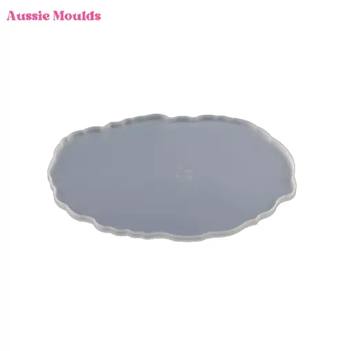Oval geode tray mould
