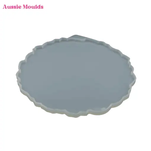 Round geode tray mould