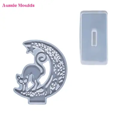 Spooky Cat Moon Mould