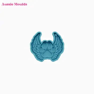 Paw Wings Keychain Mould