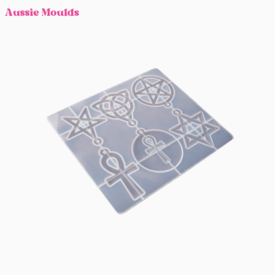 Pentagram Keychain Mould