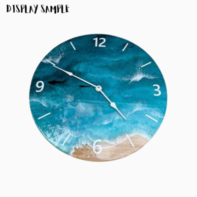 white clock mixed