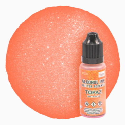 Glitter Accents Topaz